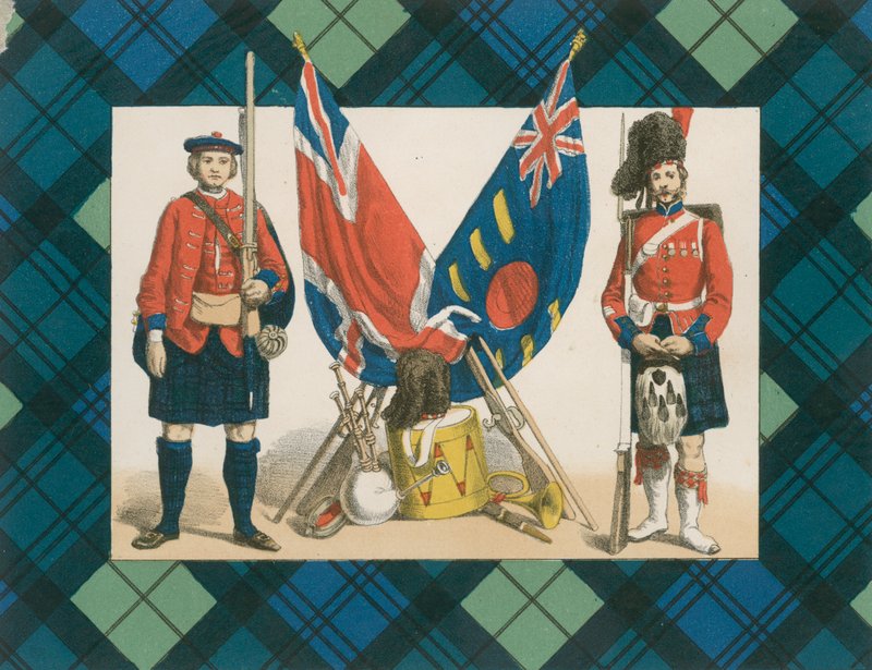"Musta kello" tai neljäkymmentäkakkonen Royal Highlanders tekijältä English School