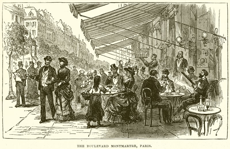 Boulevard Montmartre, Pariisi tekijältä English School