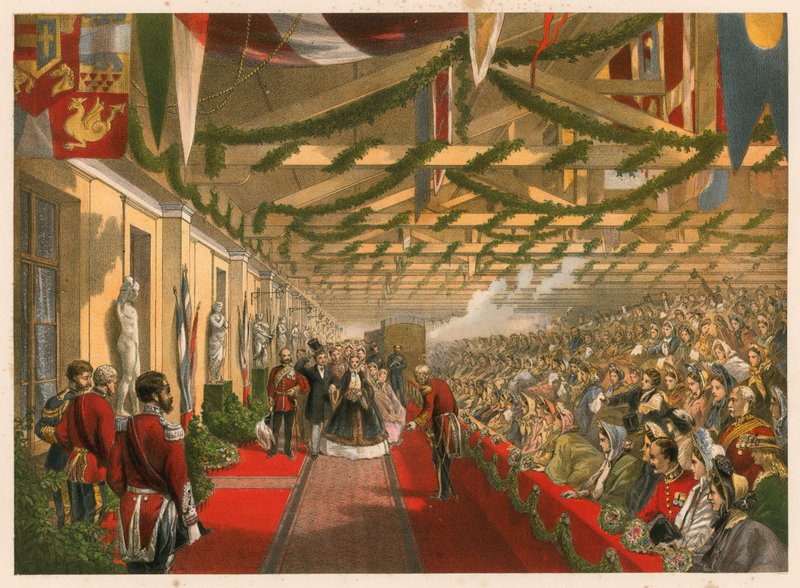 Bricklayers Arms Station, 7. maaliskuuta 1863 tekijältä English School