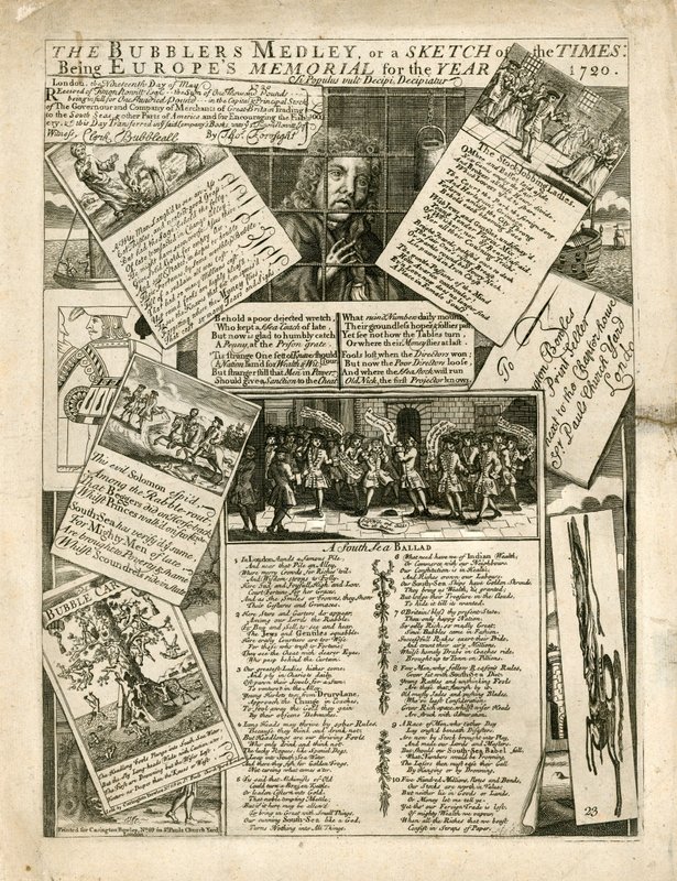 The Bubblers Medley eli luonnos aioista, joka on Euroopan muistomerkki vuodelle 1720 tekijältä English School