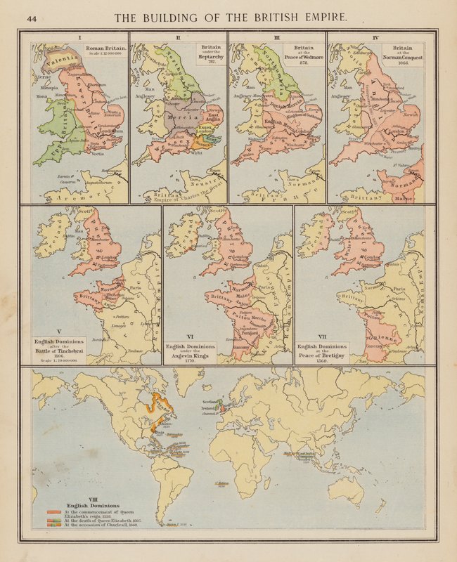 Brittiläisen imperiumin rakentaminen (värilitro) tekijältä English School