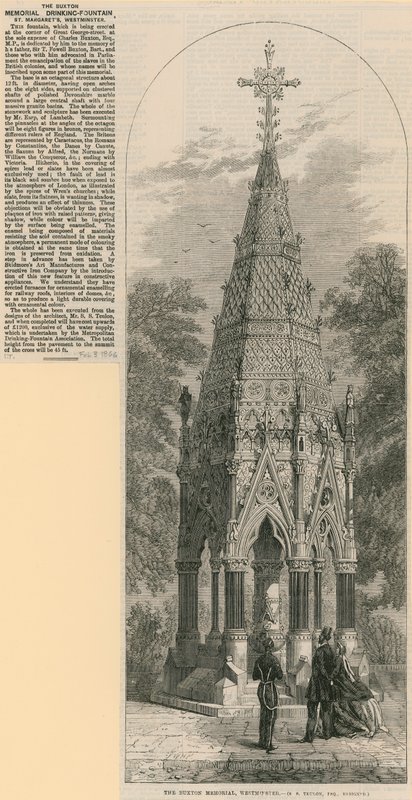 Buxton Memorial Drinking Fountain, St Margarets Westminster tekijältä English School