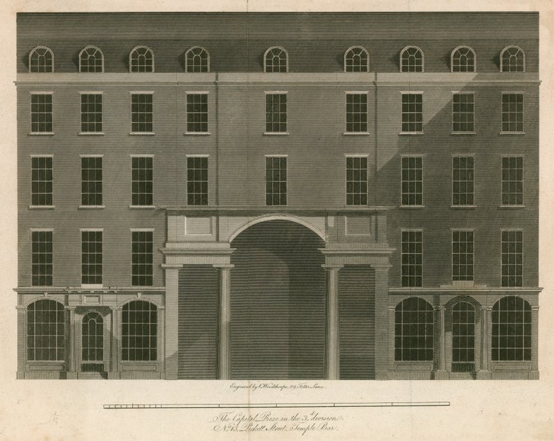 Pääkaupunkipalkinto, 13 Pickett Street, Temple Bar, Lontoo tekijältä English School