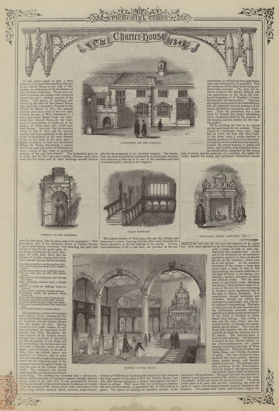 Charterhouse, 1843 tekijältä English School