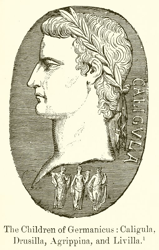 Germanicuksen lapset: Caligula, Drusilla, Agrippina ja Livilla tekijältä English School