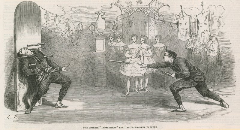 Kiinalainen panostaminen Drury Lane -teatterissa tekijältä English School