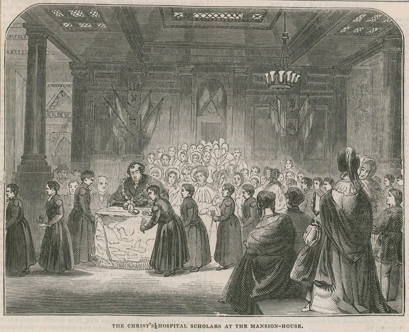 Christs Hospitalin tutkijat Mansion Housessa tekijältä English School