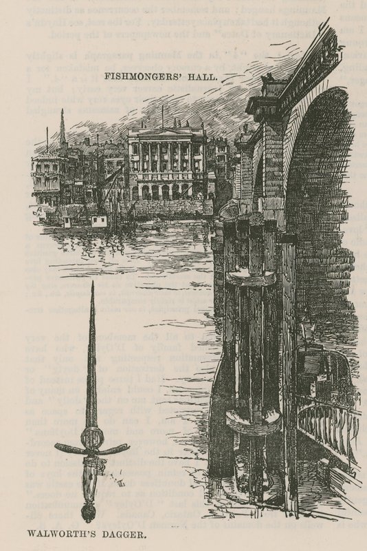 City Guilds: The Fishmongers Company: Fishmongers Hall ja Walworths Dagger tekijältä English School