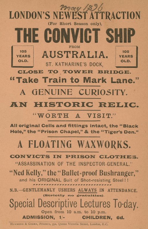 Convict Ship Australiasta tekijältä English School
