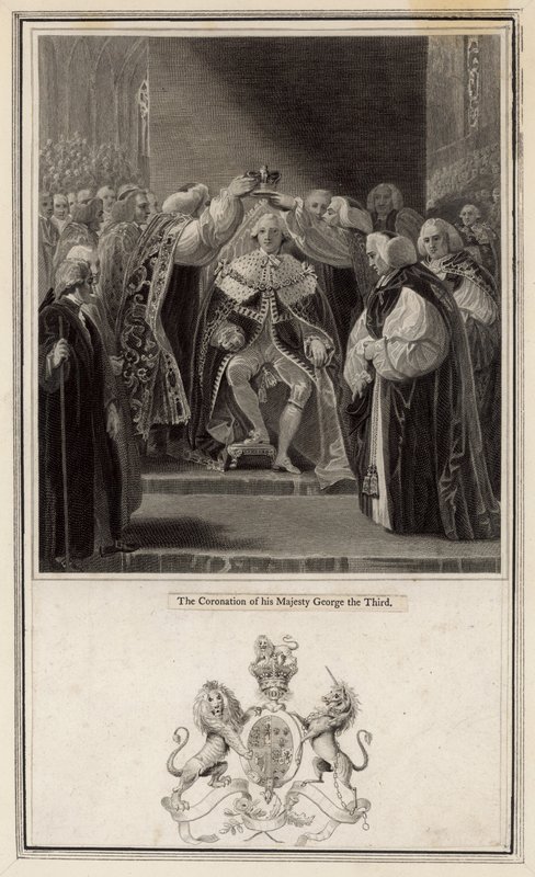 Hänen Majesteettinsa George III:n kruunajaiset tekijältä English School
