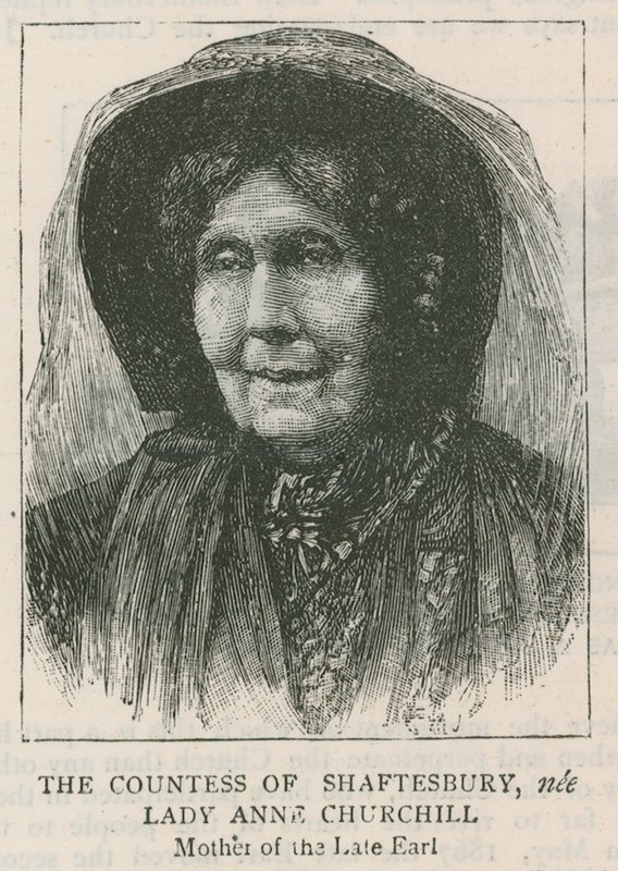 Shaftesburyn kreivitär, s. Lady Anne Churchill tekijältä English School