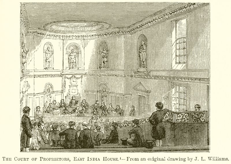 Court of Proprietors, East India House tekijältä English School