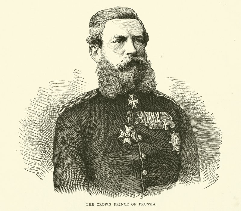 Preussin kruununprinssi, elokuu 1870 tekijältä English School