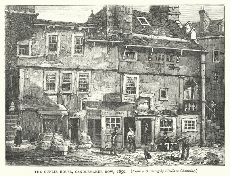 The Cunzie House, Candlemaker Row tekijältä English School