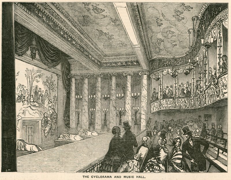 Cyclorama ja Music Hall Colosseumissa Lontoossa tekijältä English School