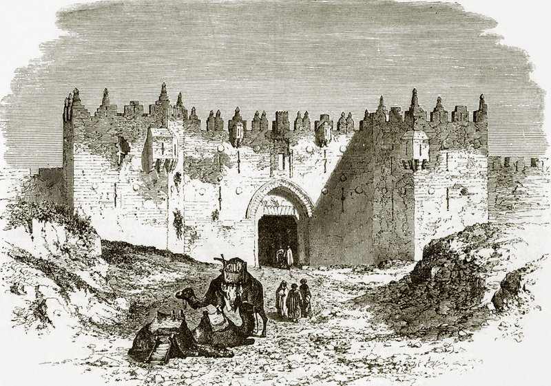 Damaskoksen portti, Jerusalem tekijältä English School