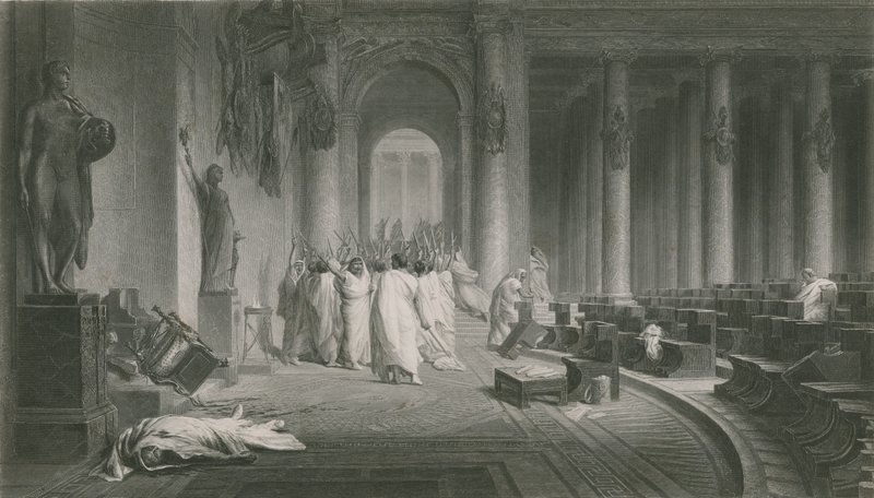 Caesarin kuolema, Julius Caesar tekijältä English School