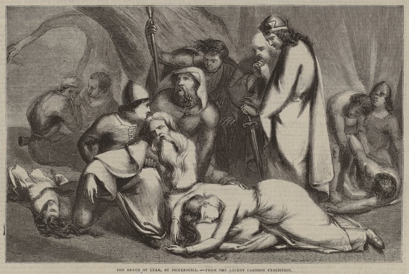 The Death of Lear, Pickersgill, viimeaikaisesta sarjakuvanäyttelystä tekijältä English School