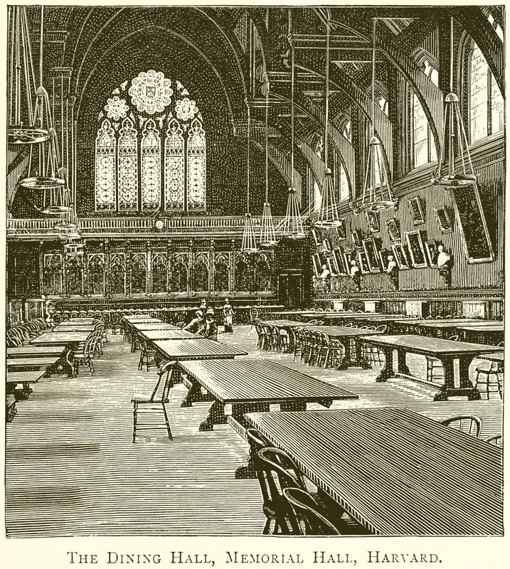 Ruokasali, Memorial Hall, Harvard tekijältä English School