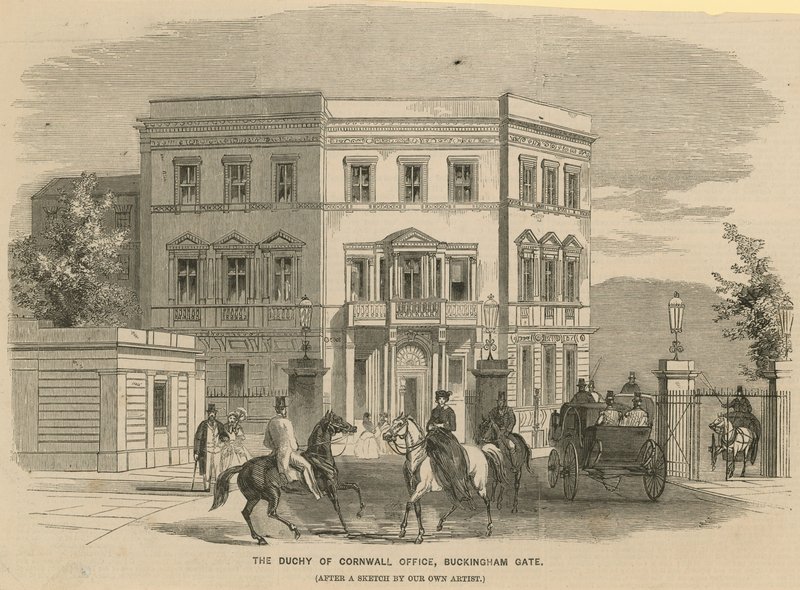 Cornwallin herttuakunnan toimisto, Buckingham Gate, Lontoo tekijältä English School