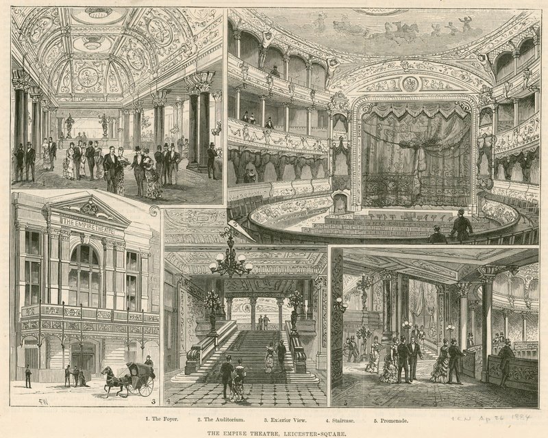 Empire Theatre, Leicester Square, Lontoo tekijältä English School