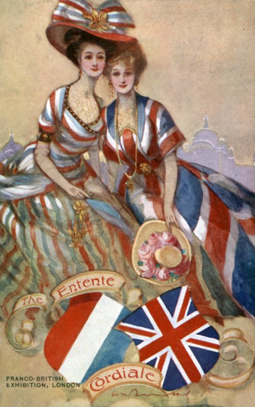 Entente Cordiale, ranskalais-brittiläinen näyttely, Lontoo tekijältä English School