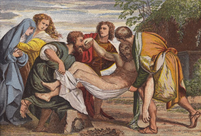 The Tombment (chromolitho) tekijältä English School
