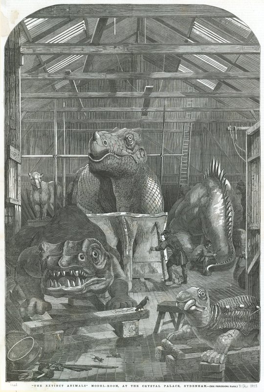 Extinct Animals -mallihuone Crystal Palacessa, Sydenhamissa tekijältä English School