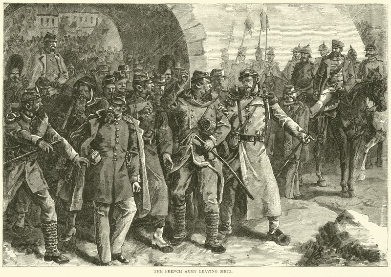 Ranskan armeija lähti Metzistä lokakuussa 1870 tekijältä English School