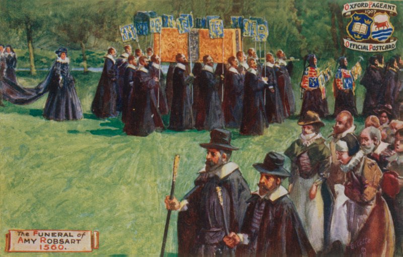 Amy Robsartin hautajaiset, 1560 tekijältä English School