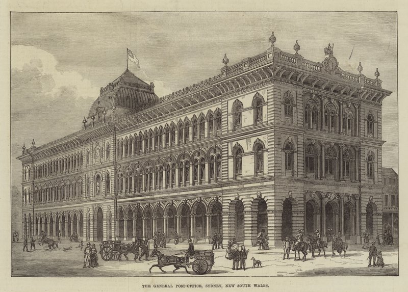 The General Post-Office, Sydney, New South Wales (kaiverrus) tekijältä English School