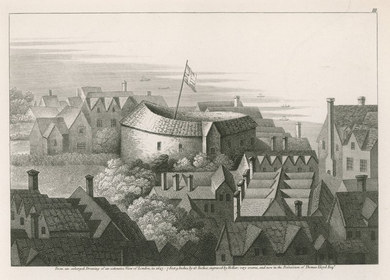 Globe Theatre, Bankside, Southwark, Lontoo tekijältä English School