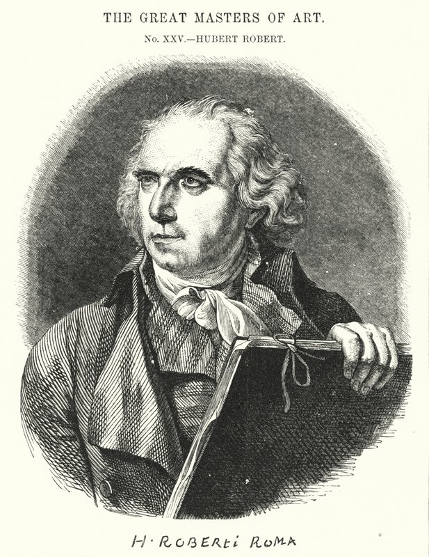 Taiteen suuret mestarit, Hubert Robert (kaiverrus) tekijältä English School