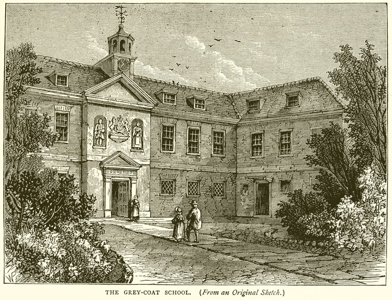 Harmaatakkin koulu tekijältä English School