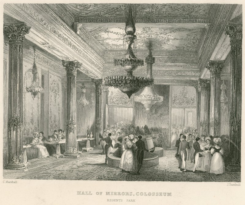 Hall of Mirrors, Colosseum, Regents Park, Lontoo tekijältä English School
