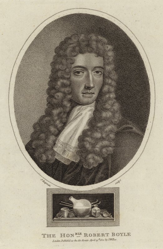 Kunniallinen Robert Boyle (1627 - 1691) tekijältä English School