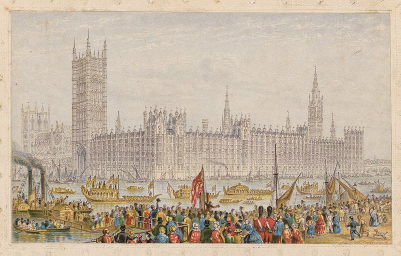 Parlamenttitalo, Westminsterin palatsi, Lontoo tekijältä English School