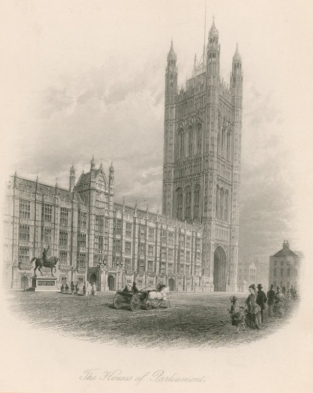 Parlamenttitalo, Westminster, Lontoo tekijältä English School