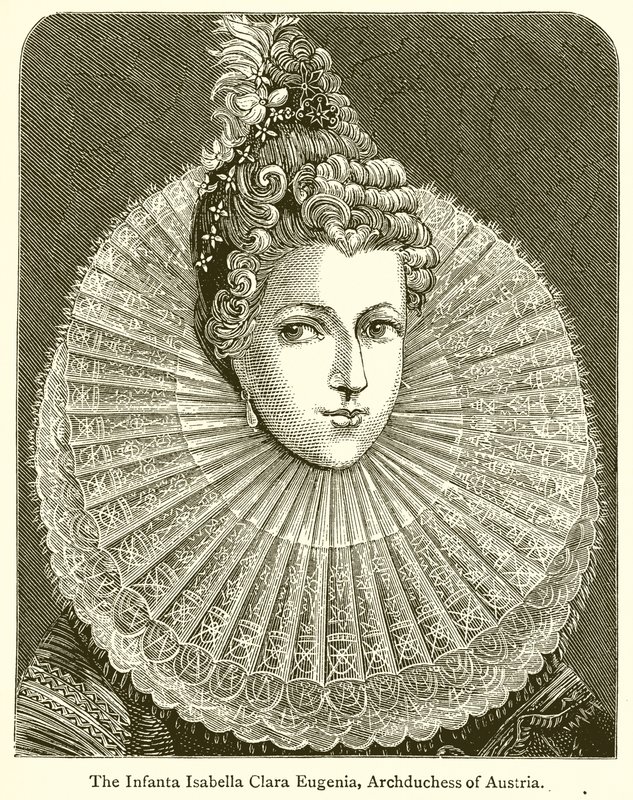 Infanta Isabella Clara Eugenia, Itävallan arkkiherttuatar tekijältä English School
