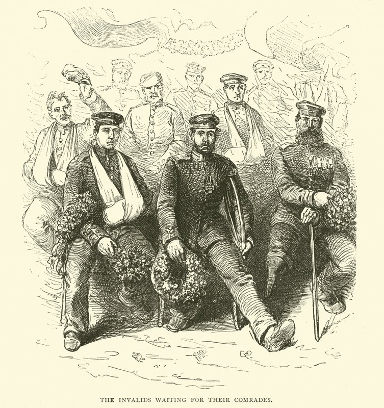 Invalidit odottavat tovereitaan, 1871-2 tekijältä English School