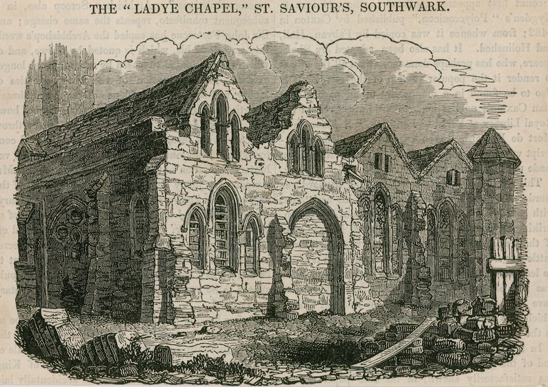 Ladye Chapel, St Saviors Church, Southwark, Surrey tekijältä English School