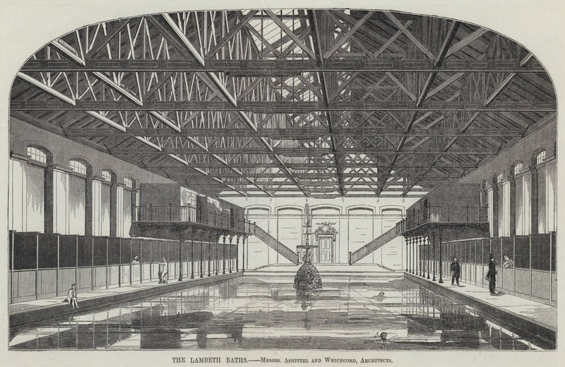 The Lambeth Baths (kaiverrus) tekijältä English School