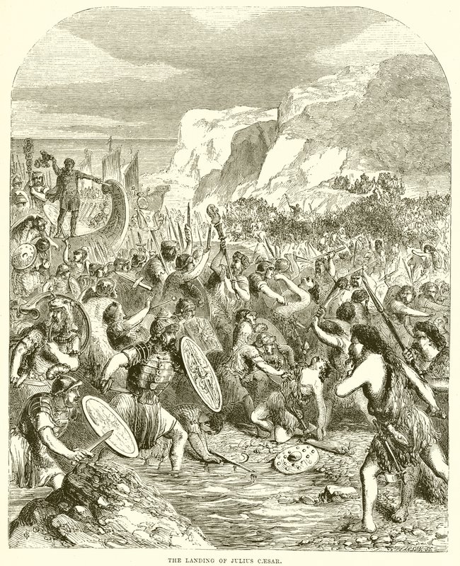 Julius Caesarin laskeutuminen tekijältä English School