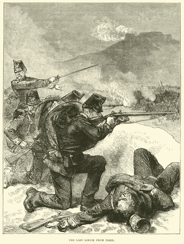 The Last Sortie Pariisista, tammikuu 1871 tekijältä English School