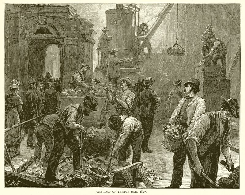 The Last of Temple Bar, 1877 tekijältä English School