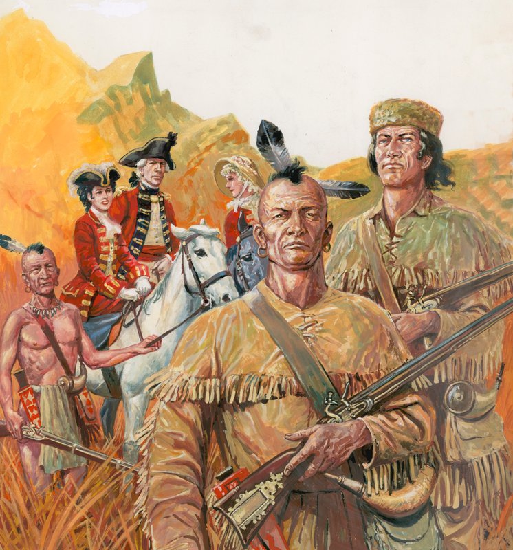 The Last of the Mohicans, James Fenimore Cooperin romaani tekijältä English School