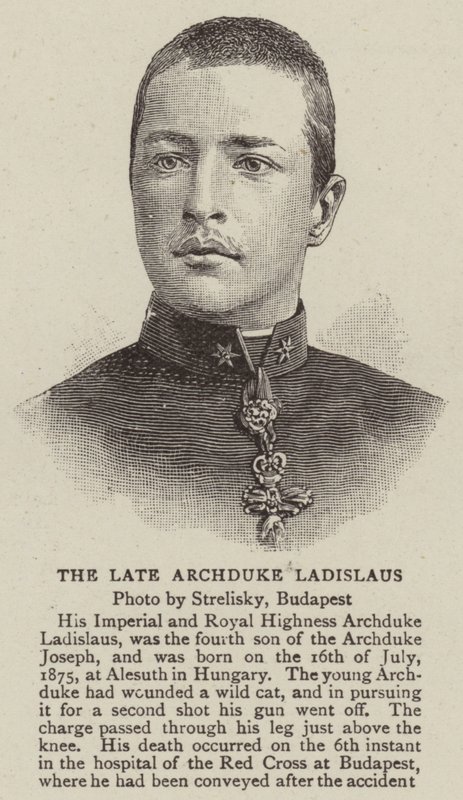 Myöhäinen arkkiherttua Ladislaus (kaiverrus) tekijältä English School