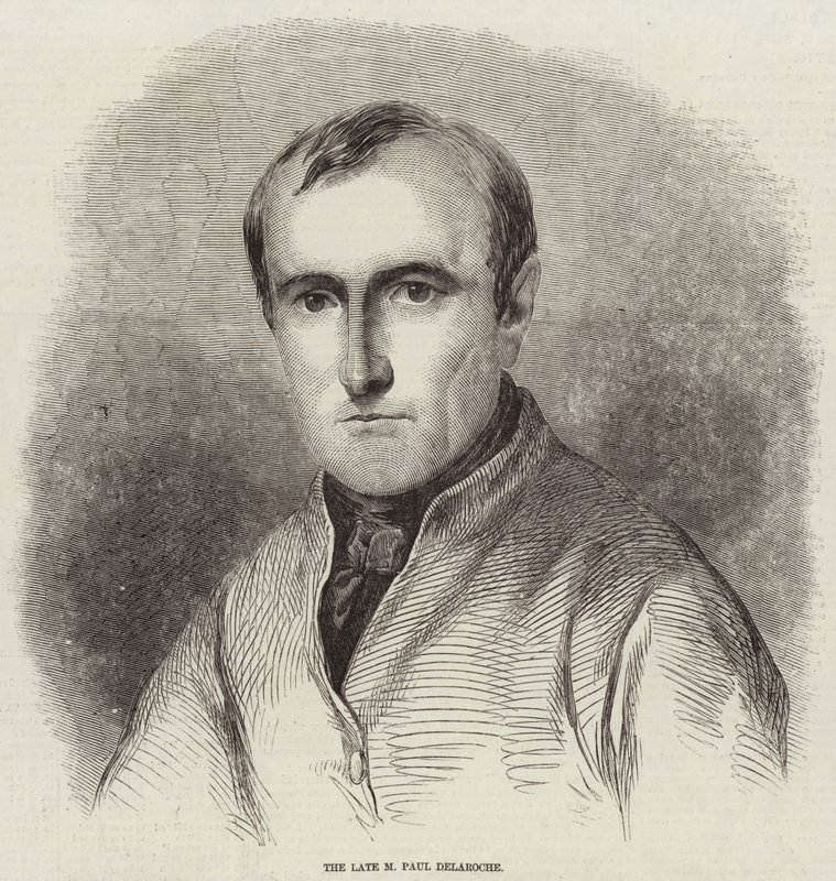 Myöhäinen M Paul Delaroche (kaiverrus) tekijältä English School