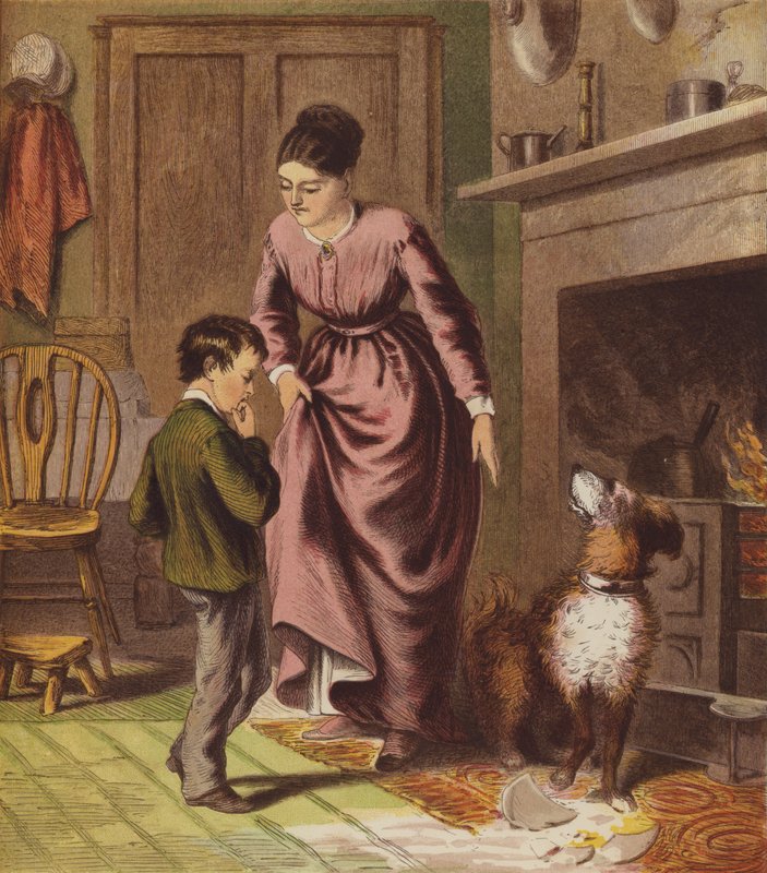 The Little Dog Trusty (väri litho) tekijältä English School
