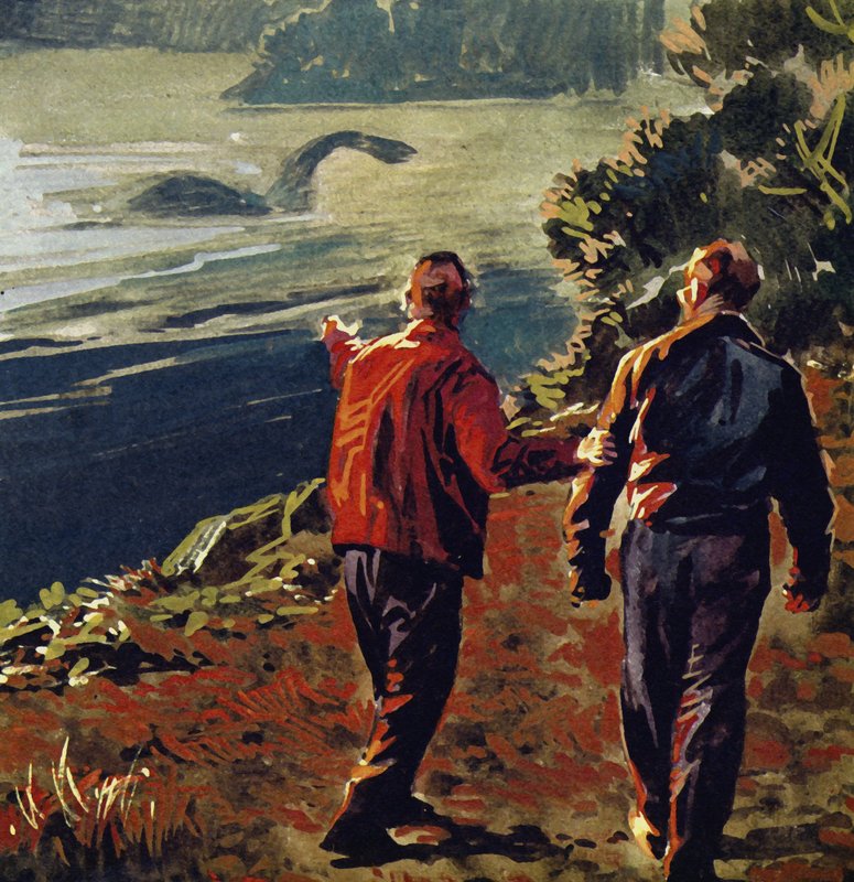 Loch Nessin hirviö nähtiin usein 1930-luvulla tekijältä English School